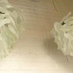 Set Van 2 Glycine Glazen Petal Hanglampen, Spiridon Deco thumbnail 7