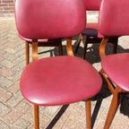 4 Retro / Vintage Stoelen Jaren 60 Pastoe / Scandinavisch thumbnail 4