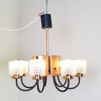 Vintage Hanglamp Jaren '70 - 8-Armig thumbnail 4