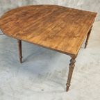 Antieke Eettafel Tafel Franse Wandtafel thumbnail 13