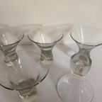 5X Cocktailglas Of Coupe Transparant Bolletje thumbnail 6