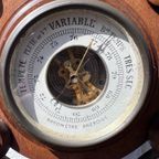 Antieke Franse Klok Met Barometer thumbnail 8