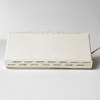 Vintage Bedlampje / Wandlamp Wit Metaal Massive 1970’s thumbnail 5