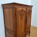 Brocante Landelijke Queen Ann Barkast Wandkast Buffetkast Ladekast 309 thumbnail 11