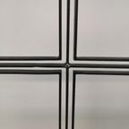 Zeer Groot Antiek Smeedijzeren Kruis Crucifix Religieus thumbnail 9