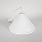 Ikea - Hanglamp - Emaille - Wit - Metaal - 80'S thumbnail 5