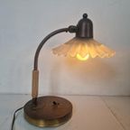 Jaren 30 Art Deco Bureau Lamp Notaris Lamp thumbnail 5