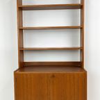 Scandinavisch Vintage Teak Fineren Boekenkast Stenstund thumbnail 12