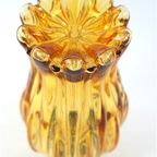 Vintage Glazen Lampenkap Amber thumbnail 4