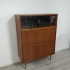 Vintage Midcentury Highboard | Wandkast | Barkast Retro thumbnail 6
