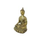 Grote Shakyamuni Boeddha Mudra Tibet Koper Messing Beeld Sculptuur 37Cm thumbnail 3