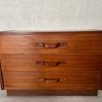 Vintage Ladekast In Teak thumbnail 9