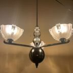 Aparte Art Deco 1930 Hanglamp Plafondlamp Lamp Frans thumbnail 13