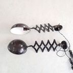 Industriële Wandlampen – Germany Jaren 30 – Bauhaus Scissors Lamps – (pm35) thumbnail 2
