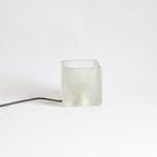 Glass Cube Lamp By Peill And Putzler, Germany 1970S thumbnail 6