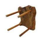 Rustieke Bijzettafel Wortelhout Boomstam Brutalist 54cm thumbnail 6