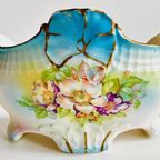 Art Nouveau Jardiniere Bloempot Porselein Czechoslovakia 1920’S thumbnail 4