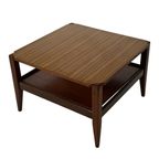 Vintage Salontafel Coffee Table Jaren 70 Design Teak Fineer thumbnail 11