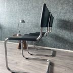 2X Mart Stam S33 Cantilever Chairs For Fasem, Ca80S thumbnail 9