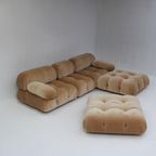 Camaleonda Sofa In Velvet By Mario Bellini For B&B Italia, Set Of 5 thumbnail 10