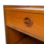 Vintage Arne Wahl Iversen Bijzettafel Nachtkastje 60's Teak thumbnail 6