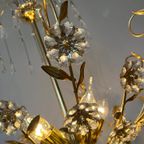 Xl Gemerkte Swarovski Kroonluchter Hanglamp Bloemen Kristal thumbnail 8