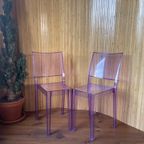 2X Kartell La Marie Philippe Starck Stoel - Violet thumbnail 2