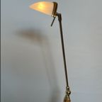 Art Deco Stijl Vloerlamp 80’S Vintage Luxe Leeslamp thumbnail 9