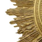 Zeer Grote Gouden Zonnespiegel Sunburst Spiegel Xl Hars 69Cm thumbnail 16
