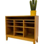 Vintage Kastje Open Kast In Berken Jaren 60 Design thumbnail 24