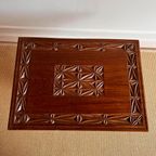 Afrikaans Houtsnijwerk Tafel Vintage thumbnail 6