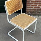 Set Van 4 Cesca Stoelen In Wit Eetkamerstoelen Design thumbnail 14