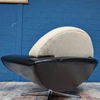 Vintage Deens Design Draaifauteuil, Johannes Andersen Midcentury Design thumbnail 6