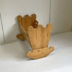 Xl Houten Poppenwieg Schommelbedje thumbnail 3