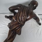 Set Bronzen Beelden Shaolin Monniken Boeddhisme thumbnail 12