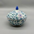 Vintage Pastel Chinees Dekselpot thumbnail 8