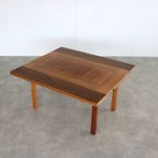 Vintage Salontafel | Eettafel | Verstelbaar | Jaren 60 thumbnail 2