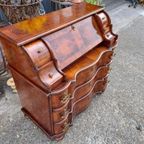 Antieke Heldense Secretaire Bureau Schrijftafel, Gebruikssp thumbnail 3