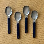Vintage Cutlery Set Wiht Navy Handle thumbnail 8