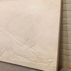 Assyrisch Reliëf Van Gewonde Leeuwin, Muurkunst, 86 X 74 Cm thumbnail 5