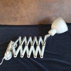 Schaarlamp - Industrieel - Wandlamp - Grijs - Metaal - 1950/1960 thumbnail 6