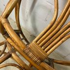 Vintage Bamboo Rotan Eenzit / Clubzetel / Fauteuil / Stoel thumbnail 6