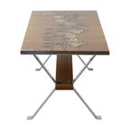 Vintage Keramische Salontafel Tegeltafel Adri Belarti Seventies Design 109Cm thumbnail 5