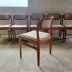 Set Van 6 Eetkamerstoelen Van Johannes Andersen Voor Uldum thumbnail 2