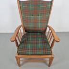 Vintage Scandinavische Beuk Fauteuil Mid Century ‘60 Japandi thumbnail 10