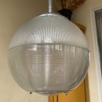 Jaren 40 Lamp Hanglamp Holophane Vintage Frans thumbnail 6