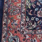 Geweldige, Grote En Dikke, 6 Meter Lange Vintage Oosterse Loper Met Voornamelijk Blauw thumbnail 9
