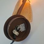2 Vintage Lampen Design Massive Metaal Glas thumbnail 5
