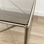 Super Zeldzame Mid Century Isocele Side Table Ontworpen Door Max Sauze, Franse Architecturale Salont thumbnail 5