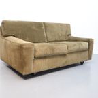 Artifort Vintage Bank 2Zits Groen Velours Ribstof thumbnail 13